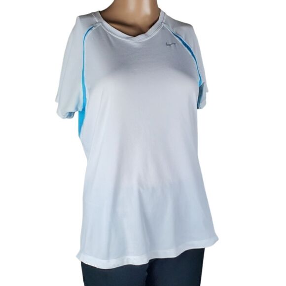 Nike Blue T-Shirt, Under Armour White & Blue T-Shirt - Picture 2 of 12